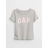 Gap Kız Bebek Gri Gap Logo T-Shirt - 4 Yaş