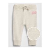 GAP Kız Bebek Gri Logo Fleece Eşofman Altı