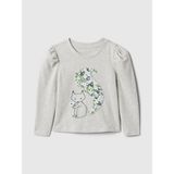 Gap Kız Bebek Gri Mix & Match T-Shirt - 6 - 12 Ay