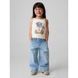 Gap Kız Bebek Kırık Beyaz Brannan Bear Americana Triko Atlet - 2 Yaş