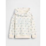 Gap Kız Bebek Kırık Beyaz Relaxed Brannan Bear Logo Sweatshirt - 3 Yaş
