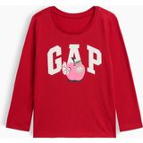 Gap Kız Bebek Kırmızı Grafik Baskılı T-Shirt - 12 - 18 Ay