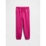 Gap Kız Bebek Koyu Pembe Relaxed Gap Logo Pull-On Jogger Eşofman Altı - 6 - 12 Ay