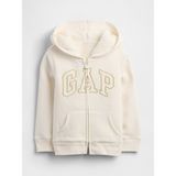 Gap Kız Bebek Krem Gap Logo Sherpa Astarlı Sweatshirt - 6 - 12 Ay
