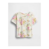 GAP Kız Bebek Krem Mix & Match Grafik Baskılı T-Shirt