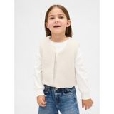 Gap Kız Bebek Krem Sherpa Yelek - 5 Yaş