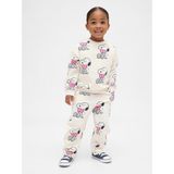 Gap Kız Bebek Krem Vintagesoft Snoopy Barrel Eşofman Altı - 5 Yaş