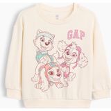 Gap Kız Bebek Krem Vintagesoft Terry Paw Patrol Sweatshirt - 5 Yaş