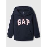 Gap Kız Bebek Lacivert Gap Logo Kapüşonlu Fleece Sweatshirt - 5 Yaş