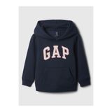 GAP Kız Bebek Lacivert Gap Logo Kapüşonlu Fleece Sweatshirt