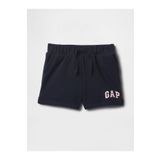 GAP Kız Bebek Lacivert Gap Logo Pull-On Fransız Havlu Kumaş Şort