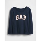 GAP Kız Bebek Lacivert T-Shirt, Grafik Baskılı, 4 Yaş