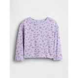Gap Kız Bebek Lila Mix & Match Drop-Shoulder T-Shirt - 6 - 12 Ay