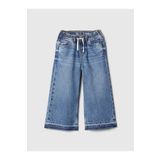 GAP Kız Bebek Mavi Bağcıklı Pull-On Baggy Jean Pantolon