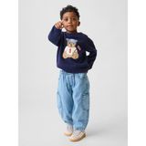 Gap Kız Bebek Mavi Brannan Bear Cepli Pull-On Barrel Jean Pantolon - 18 - 24 Ay
