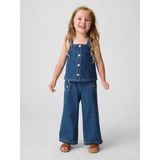 Gap Kız Bebek Mavi Sailor Pull-On Baggy Jean Pantolon - 6 - 12 Ay