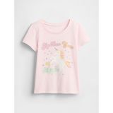 Gap Kız Bebek Pembe B-Day Grafik Baskılı T-Shirt - 3 Yaş