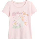 Gap Kız Bebek Pembe B-Day Grafik Baskılı T-Shirt - 6 - 12 Ay