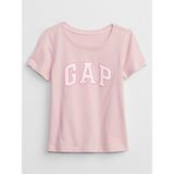 Gap Kız Bebek Pembe Gap Logo T-Shirt - 6 - 12 Ay