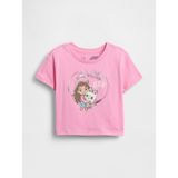 Gap Kız Bebek Pembe Grafik Logo T-Shirt - 2 Yaş