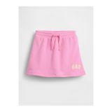 GAP Kız Bebek Pembe Logo Pull-On Fransız Havlu Kumaş Şort Etek