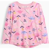 GAP Kız Bebek Pembe Puff Sleeve T-Shirt, 5 Yaş