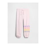GAP Kız Bebek Pembe Relaxed Pull-On Logo Eşofman Altı