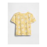 GAP Kız Bebek Sarı Mix & Match Grafik Baskılı T-Shirt