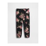 GAP Kız Bebek Siyah Relaxed Logo Pull-On Jogger Eşofman Altı