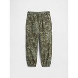 Gap Kız Bebek Yeşil Desenli Paraşüt Kumaş Kargo Pantolon - 5 Yaş