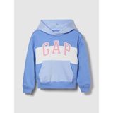 Gap Kız Çocuk Açık Mavi Kids Relaxed Gap Logo Sweatshirt - XS