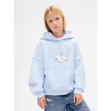 Gap Kız Çocuk Açık Mavi Vintagesoft Arch Logo Sweatshirt - 4 - 5 Yaş