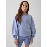 Gap Kız Çocuk Açık Mavi Vintagesoft Oversized Tunik Sweatshirt - 10 Yaş