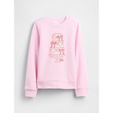 Gap Kız Çocuk Açık Pembe Kids Gap Grafik Sweatshirt - XS