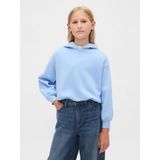 Gap Kız Çocuk Bebe Mavisi Kids Vintage Soft Oversized Bubble Sweatshirt - XS