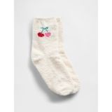 Gap Kız Çocuk Beyaz Cozy Çorap - L - XL