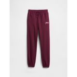 Gap Kız Çocuk Bordo Relaxed Gap Logo Jogger Eşofman - 12 Yaş
