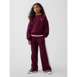 Gap Kız Çocuk Bordo Vintagesoft Baggy Varsity Pantolon