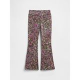 Gap Kız Çocuk Çiçek Desenli Flare Legging Tayt - Pembe - XS