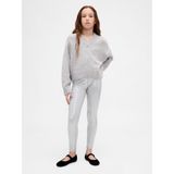 GAP Kız Çocuk Gri Shine Leggings Tayt, 4-5 Yaş