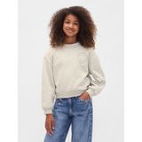 Gap Kız Çocuk Gri Vintage Soft Dolman Sweatshirt - XS