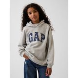 Gap Kız Çocuk Gri Vintagesoft Oversized Logo Sweatshirt - M