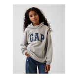 Gap Kız Çocuk Gri Vintagesoft Oversized Logo Sweatshirt