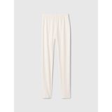 Gap Kız Çocuk Kırık Beyaz Stretch Jersey Legging Tayt - M