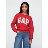Gap Kız Çocuk Kırmızı Gap Logo Oversize Fleece Sweatshirt - XS