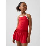 Gap Kız Çocuk Kırmızı Racerback Active Atlet - 4 - 5 Yaş