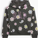 Gap Kız Çocuk Koyu Gri Relaxed Gap Logo Sweatshirt - XL