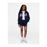 GAP Kız Çocuk Lacivert Gap Logo Havlu Kumaş Pull-On Şort
