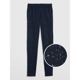 Gap Kız Çocuk lacivert Pırıltılı Streç Jarse Tayt - 2XL