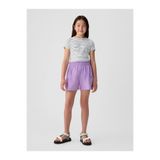 GAP Kız Çocuk Lila Mid Rise Utility Kargo Şort